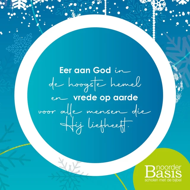 We wensen jullie fijne feestdagen!#noorderbasis #kerst